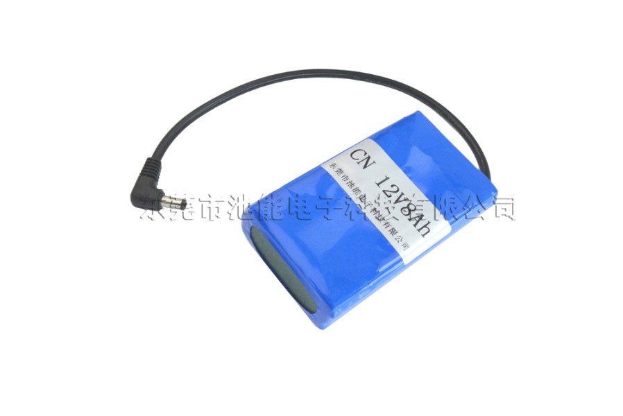 醫療設備鋰電池 12V8000mAh 防水插頭